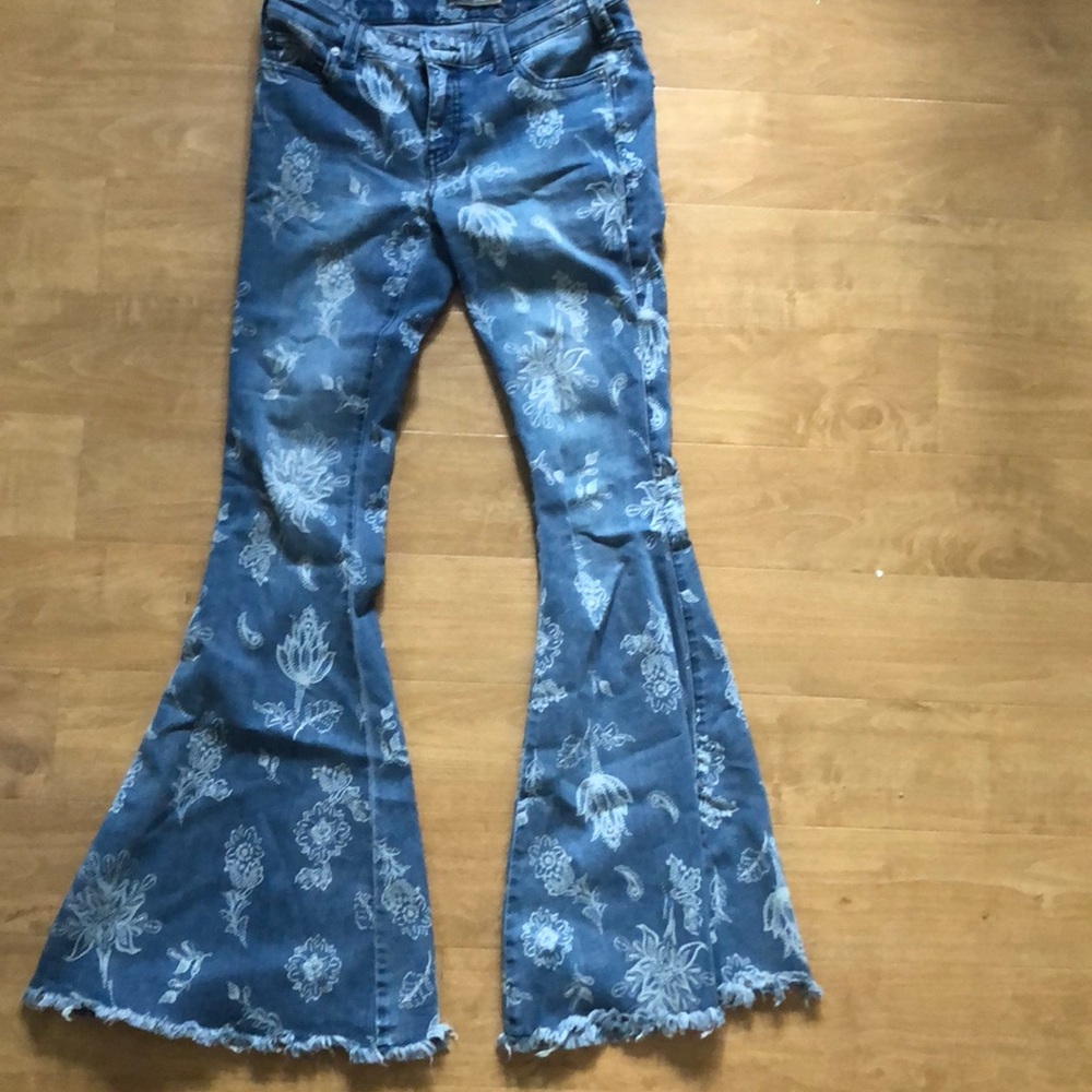 free people printed bells